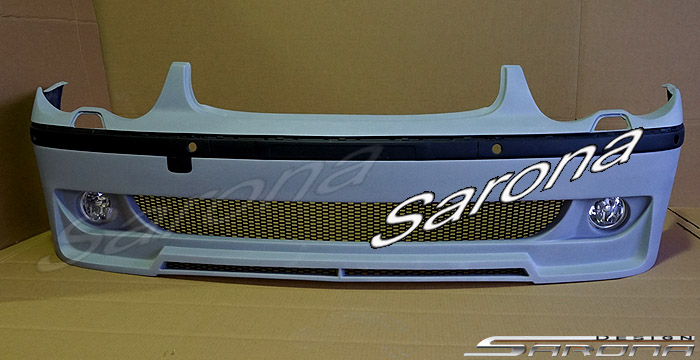 Custom BMW 7 Series Front Bumper  Sedan (2002 - 2004) - $690.00 (Manufacturer Sarona, Part #BM-002-FB)